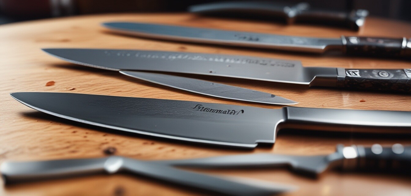 Couteaux de chef haut de gamme